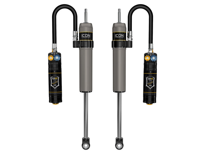 ICON 2024-2026 Toyota Land Cruiser 250 Series/2024-2026 Lexus GX550, 0-3” Lift, Rear, V.S. 2.5 Aluminum Series Shock Absorbers, Remote Reservoir w/ CDXS, Pair — photo 1 of 3