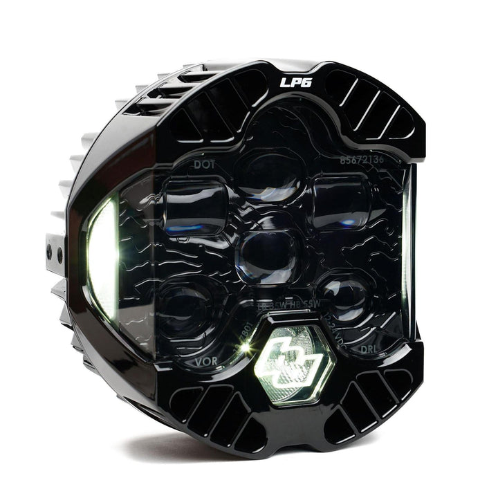 Baja Designs Ram 2500/3500 Fog Pocket Light Mount 2010-2016 – DOT LP6 LED Headlight Replacement Universal (White)