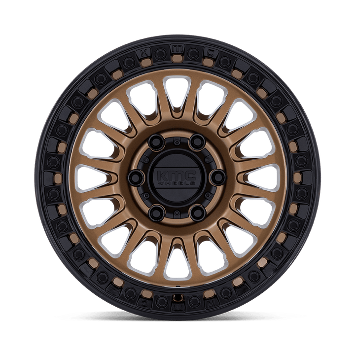 KMC KM552 IMS Wheel – Matte Bronze w/ Gloss Black Lip Matte Bronze w/ Gloss Black Lip