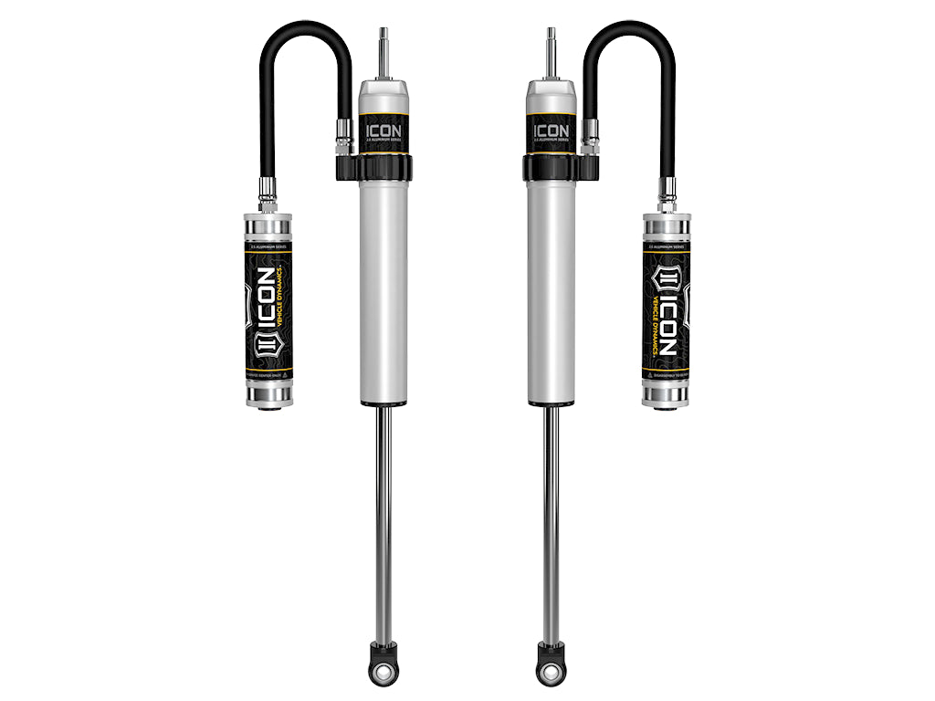 ICON 2003-12 Ram 2500/3500 HD, 2.5” Lift, Front, 2.5 VS Remote Res Shocks, Pair — photo 1 of 1