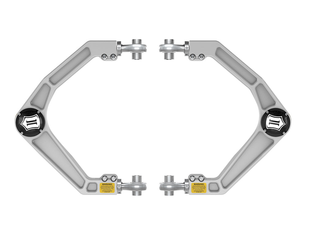ICON 2021-2024 Ram 1500 TRX/2025-2026 Ram 1500 RHO, Billet Front Upper Control Arm w/ Delta Joint Pro, Kit — photo 3 of 3