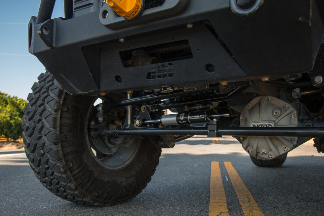 ICON 2007-18 Jeep JK Wrangler, Centerline Steering Stabilizer, Adjustable — photo 1 of 1