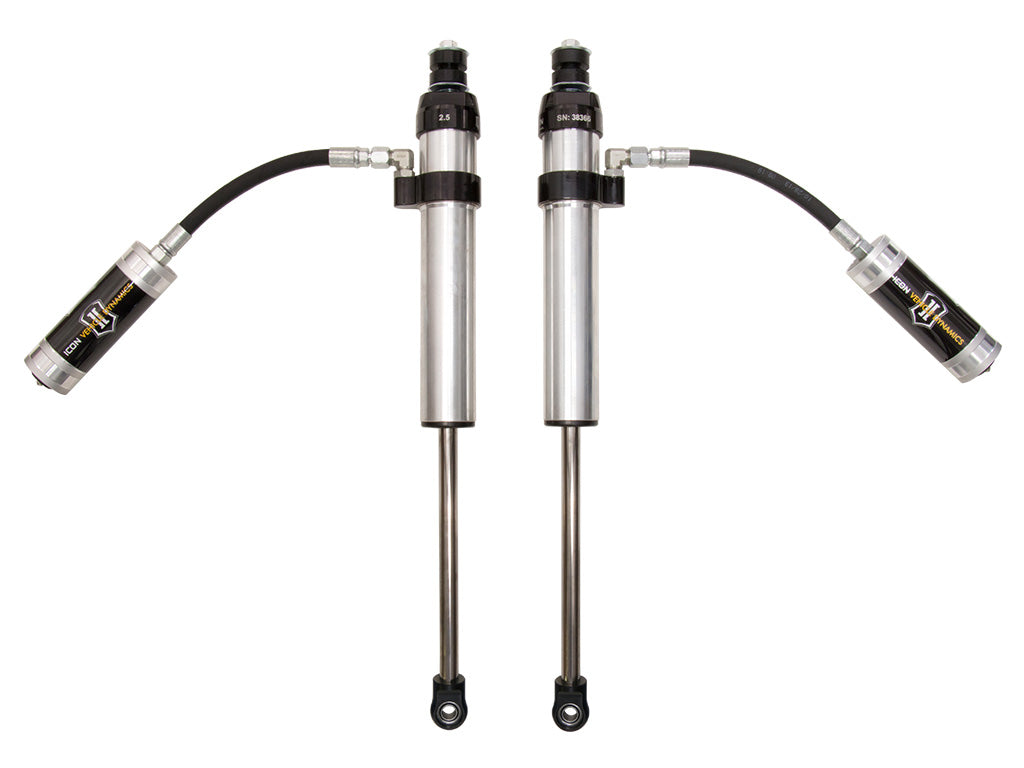 ICON 2007-18 Jeep JK Wrangler, 4.5" Lift, Front, 2.5 VS Remote Res Shocks, Pair — photo 1 of 1