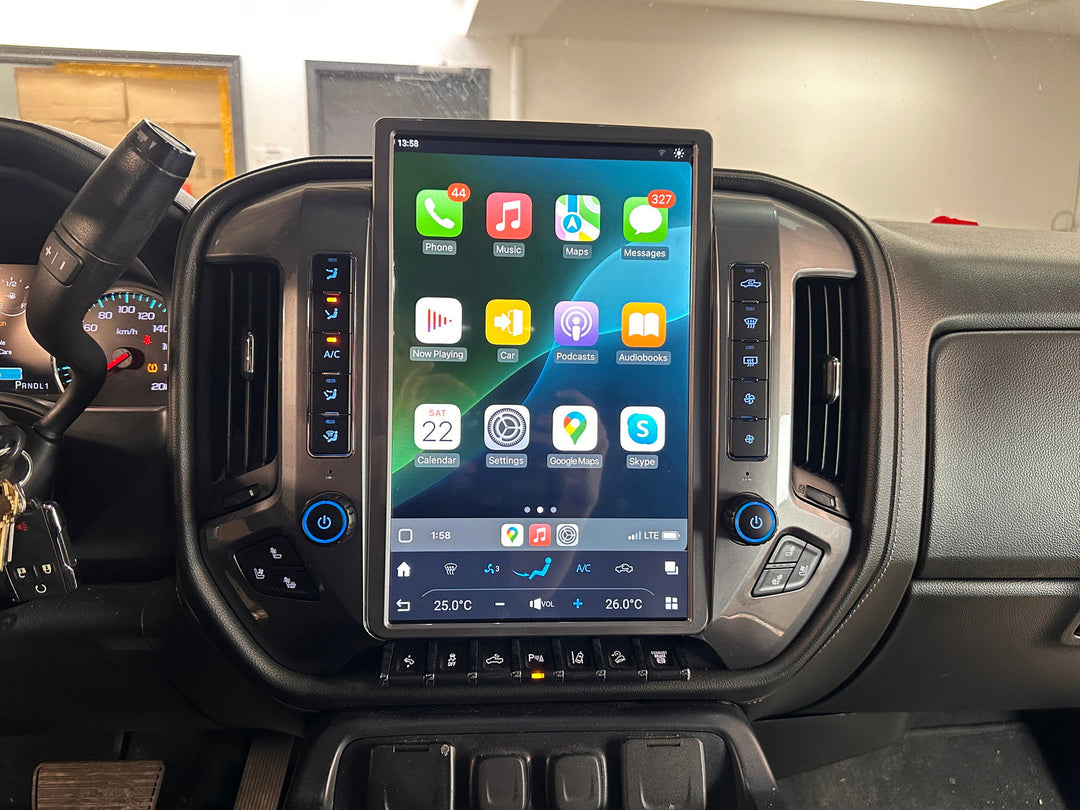 Chevrolet Silverado 2500 Tesla Style Screen 2014-2018 – photo 2 of 8
