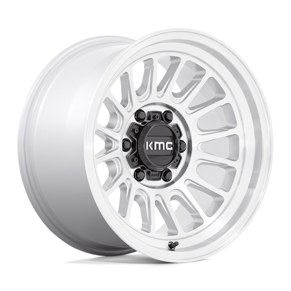 KMC KM724 Impact OL Wheel Silver Machined