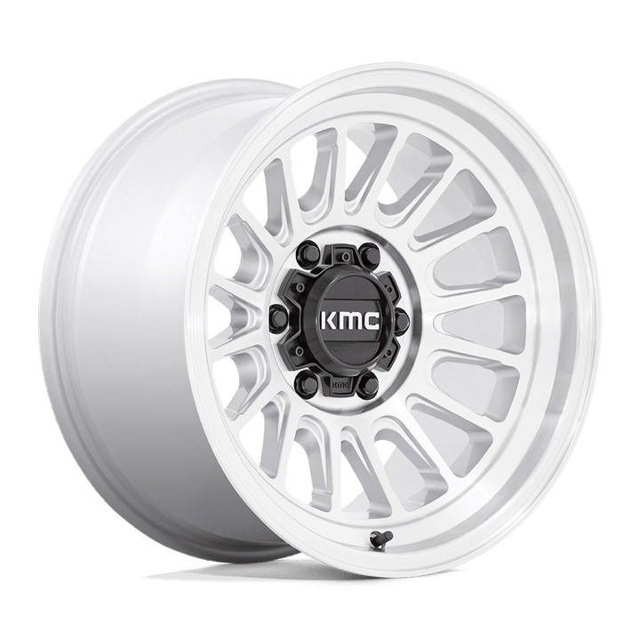 KMC KM724 Impact OL Wheel Silver Machined