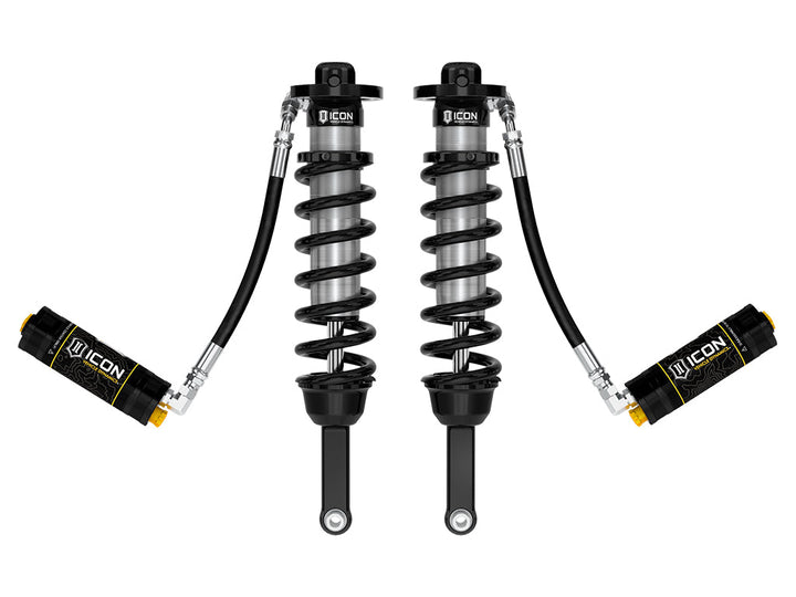 ICON 2003-2009 Toyota 4Runner/2007-2009 Toyota FJ Cruiser/2003-2009 Lexus GX470, 0-3.5" Lift, Front, V.S. 2.5 Series Coilover Kit, Remote Reservoir w/ CDCV, Pair — photo 1 of 2