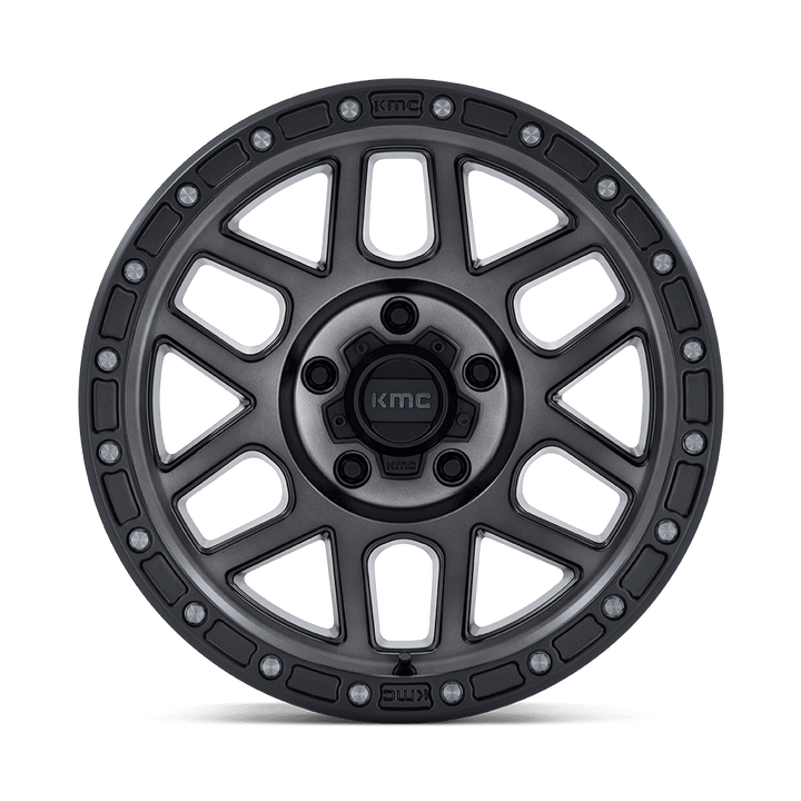 KMC KM544 Mesa Wheel – Satin Black w/ Gray Tint Satin Black w/ Gray Tint