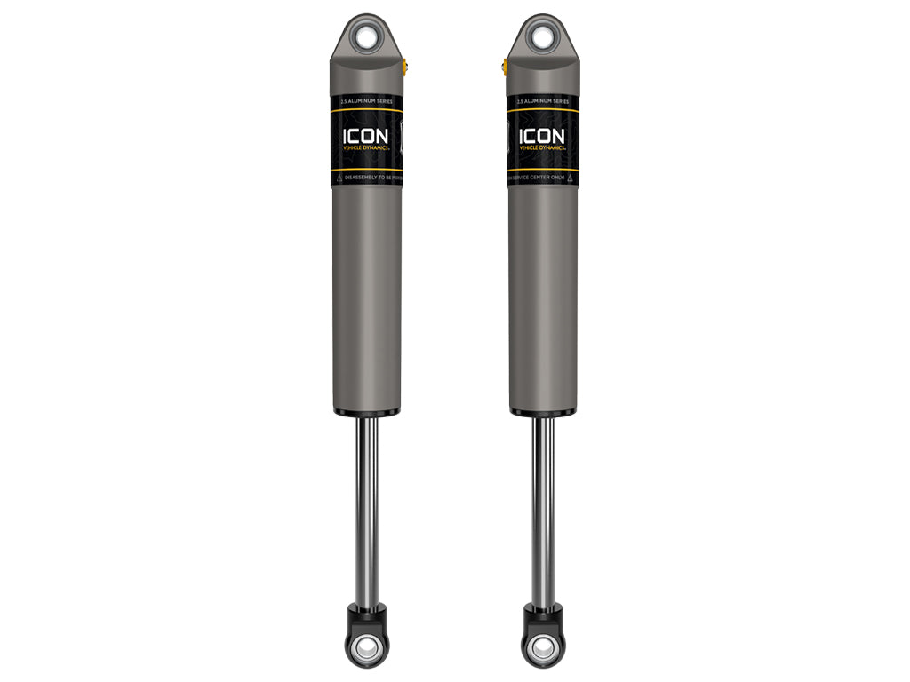 ICON 1999-2026 Ford Super Duty, 3-6” Lift, Rear, V.S. 2.5 Aluminum Series Shock Absorbers, Internal Reservoir, Pair — photo 1 of 1