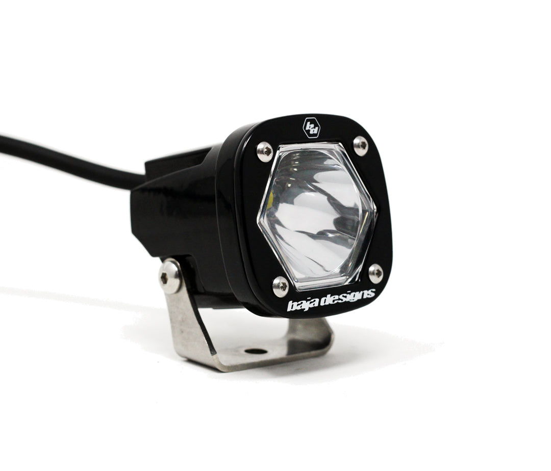 Baja Designs S1 LED Light with Mounting Bracket – Spot, Clear