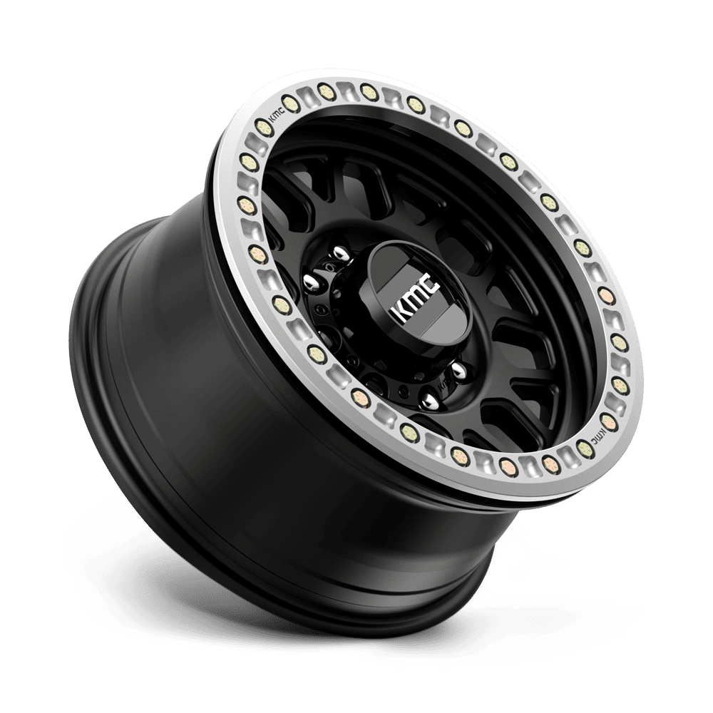 KMC KM234 Grenade Desert Beadlock Wheel Satin Black