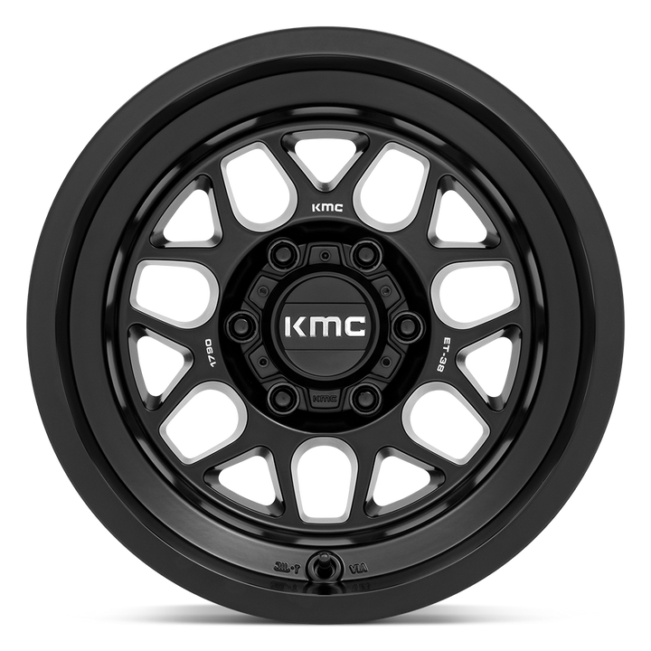 KMC KM725 Terra Wheel Satin Black