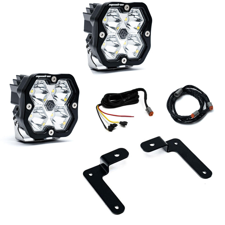 Baja Designs Squadron 2.0 Sport A-Pillar Light Kit Jeep 2018-26 Wrangler JL 2020-26 Gladiator JT – Upfitter