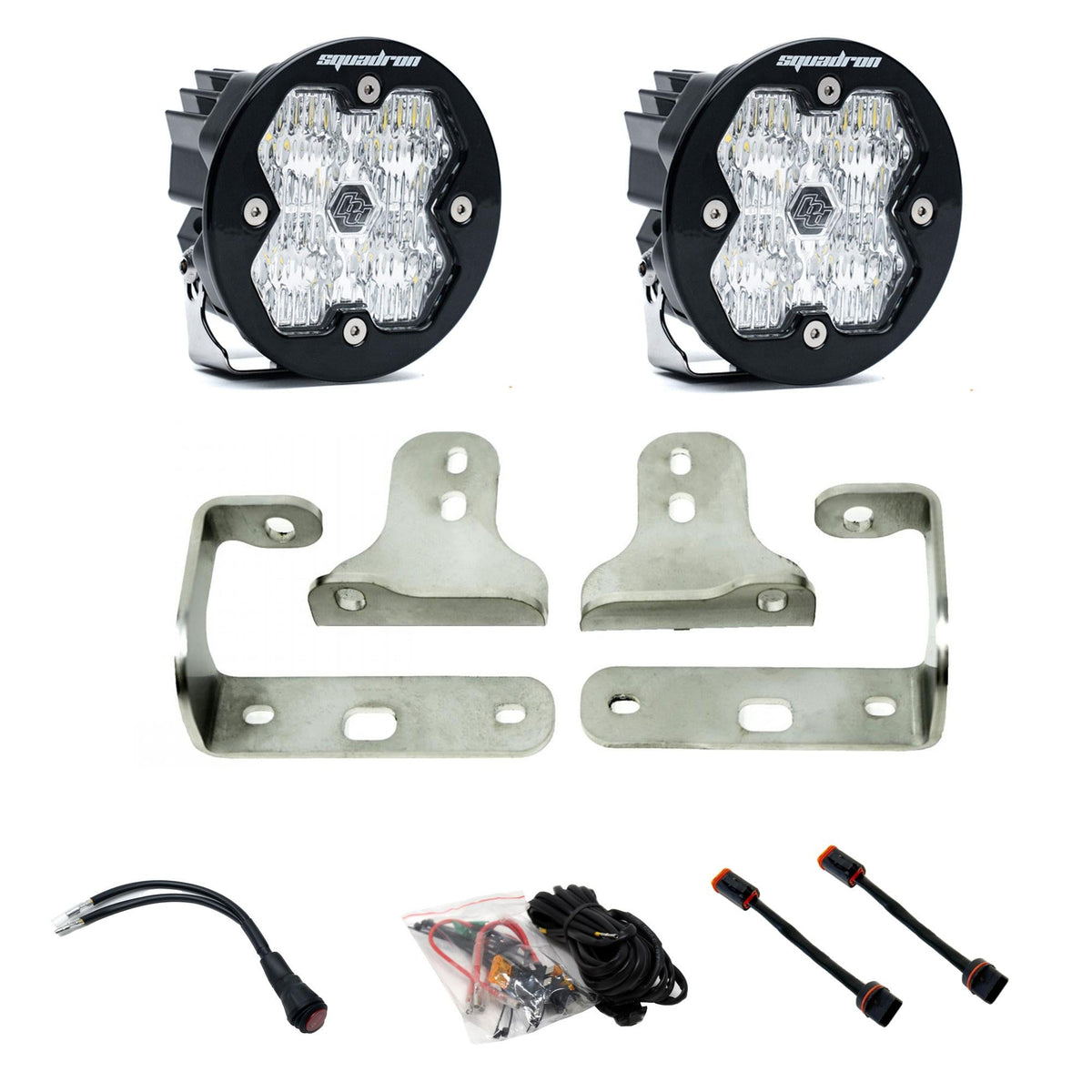 Baja Designs Squadron-R 2.0 Sport Fog Pocket Light Kit Jeep 2018-26 Wrangler JL 2020-26 Gladiator JT – photo 2 of 2