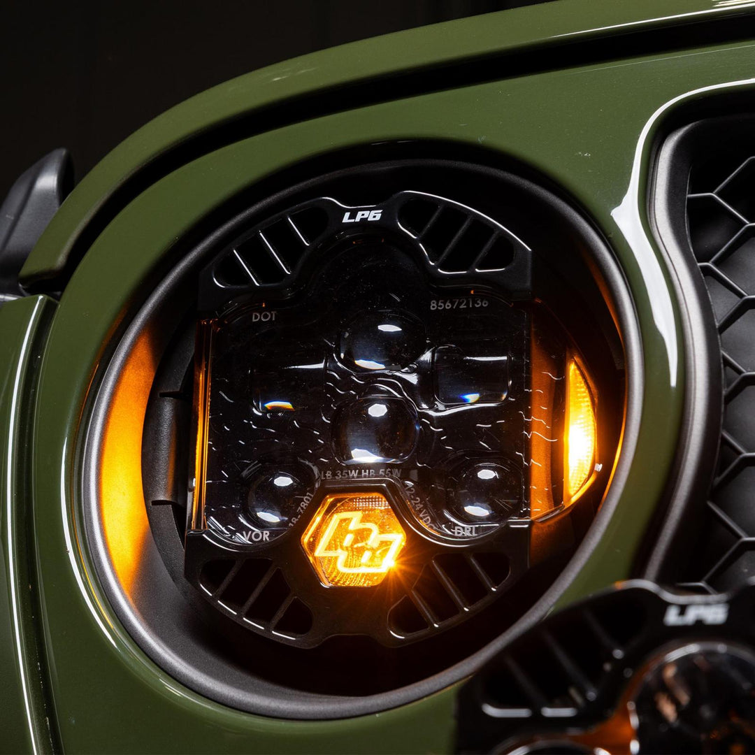 Baja Designs DOT LP6 LED Headlight Kit Jeep 2018-2025 Wrangler JL 2020-2025 Gladiator JT w/LED Headlights – photo 4 of 4