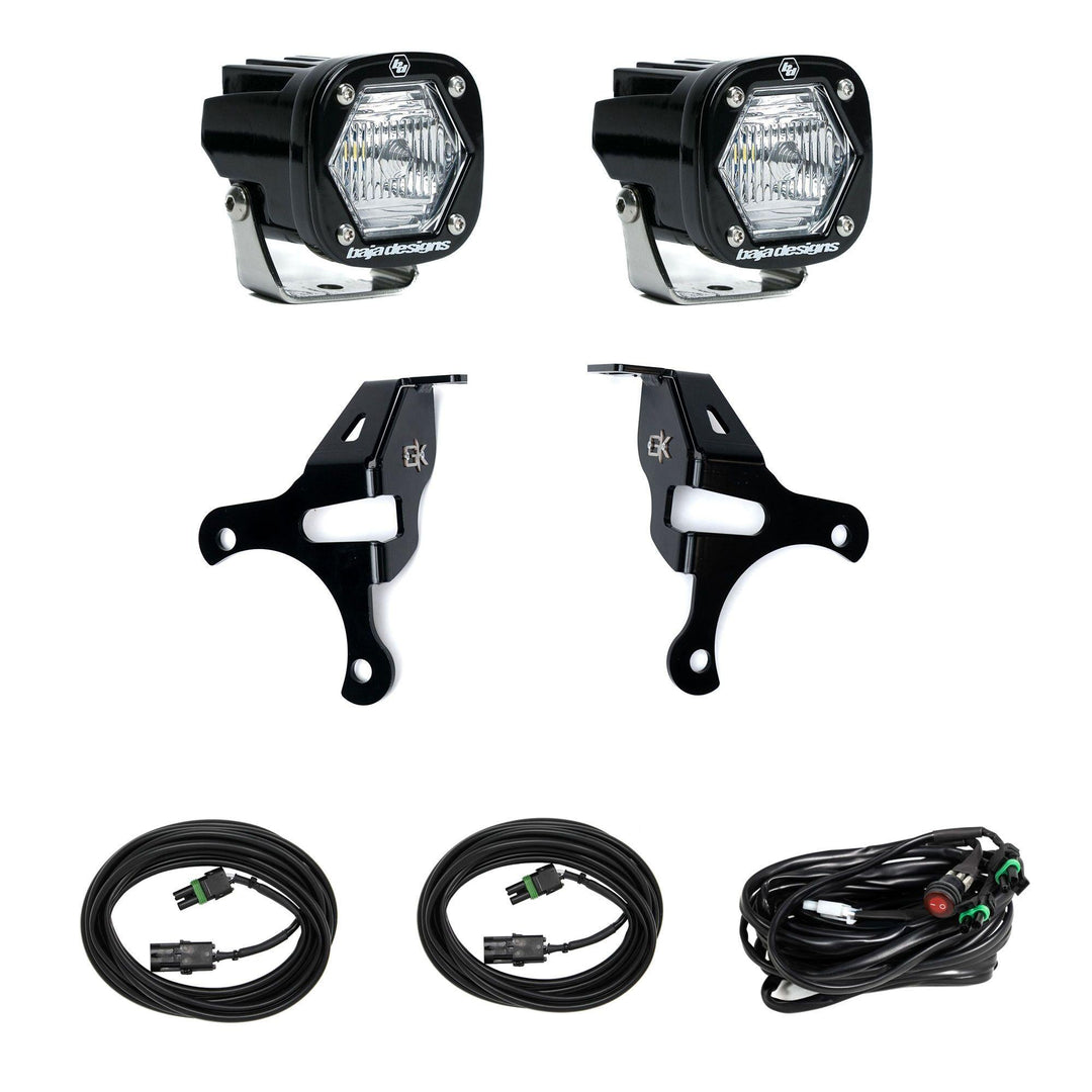 Baja Designs S1 Knuckle Pods Light Kit 2018-2026 Jeep JL Wrangler/JT Gladiator Trail Clear – photo 1 of 1