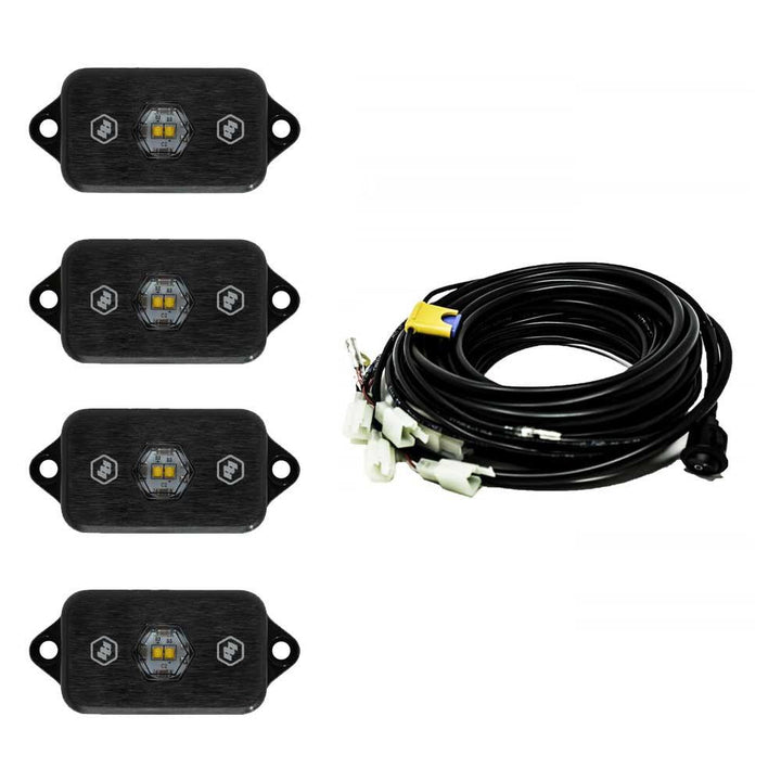 Baja Designs Jeep JL Rock Light Kit 2018 Wrangler – Universal Rock Light Kit White