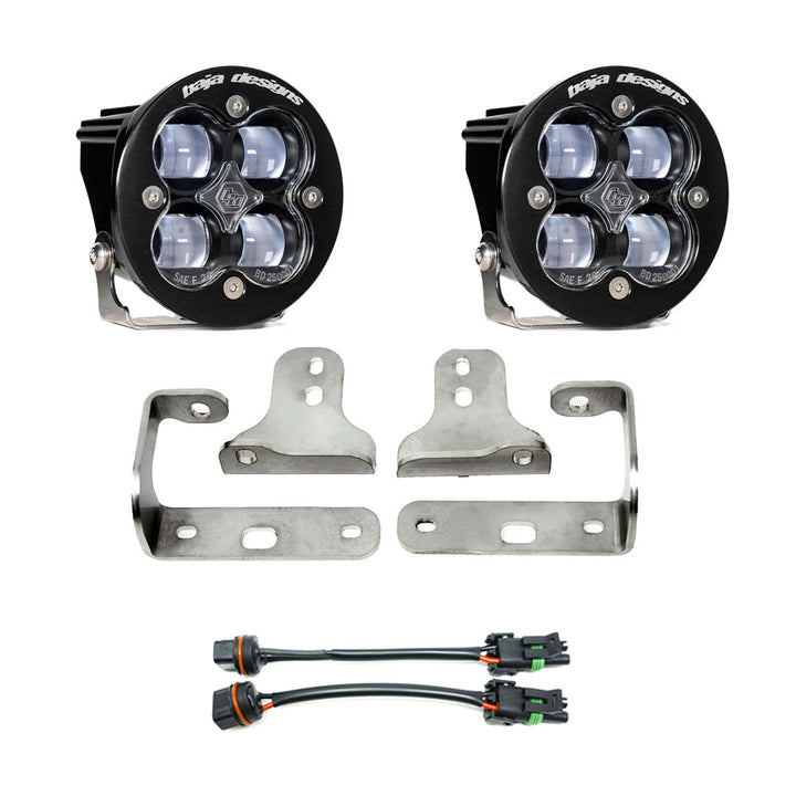 Baja Designs Jeep JL Fog Light Squadron-R SAE 18-Pres Wrangler Sport/Sport-S Pocket Kit – photo 1 of 2