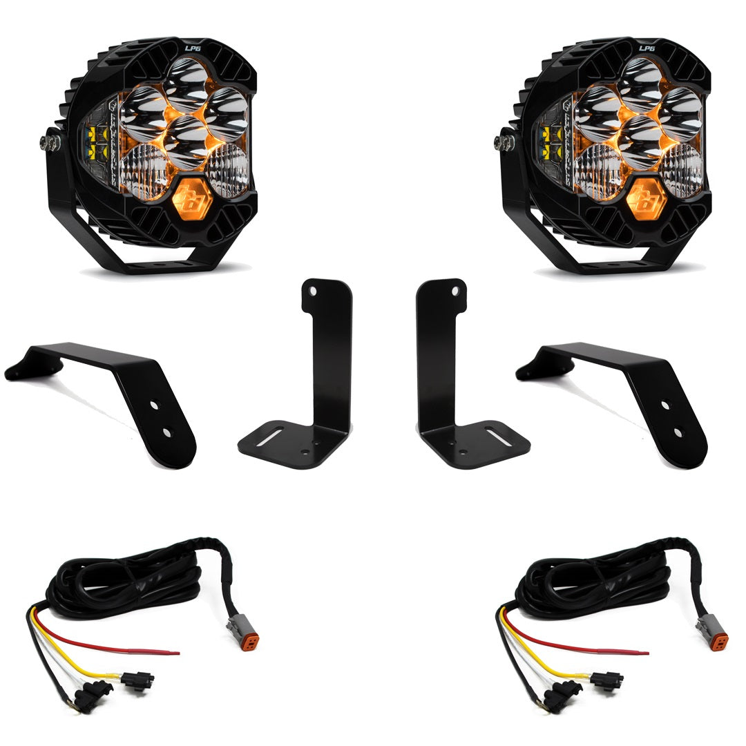 Baja Designs Jeep JL/JT Dual LP6 Auxiliary Light Kit w/Upfitter – photo 1 of 2