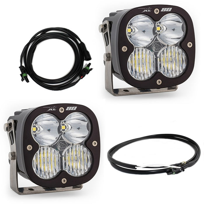 Baja Designs Jeep JL/JT Rubicon Steel Bumper LED Light Kit XL 80 – Upfitter