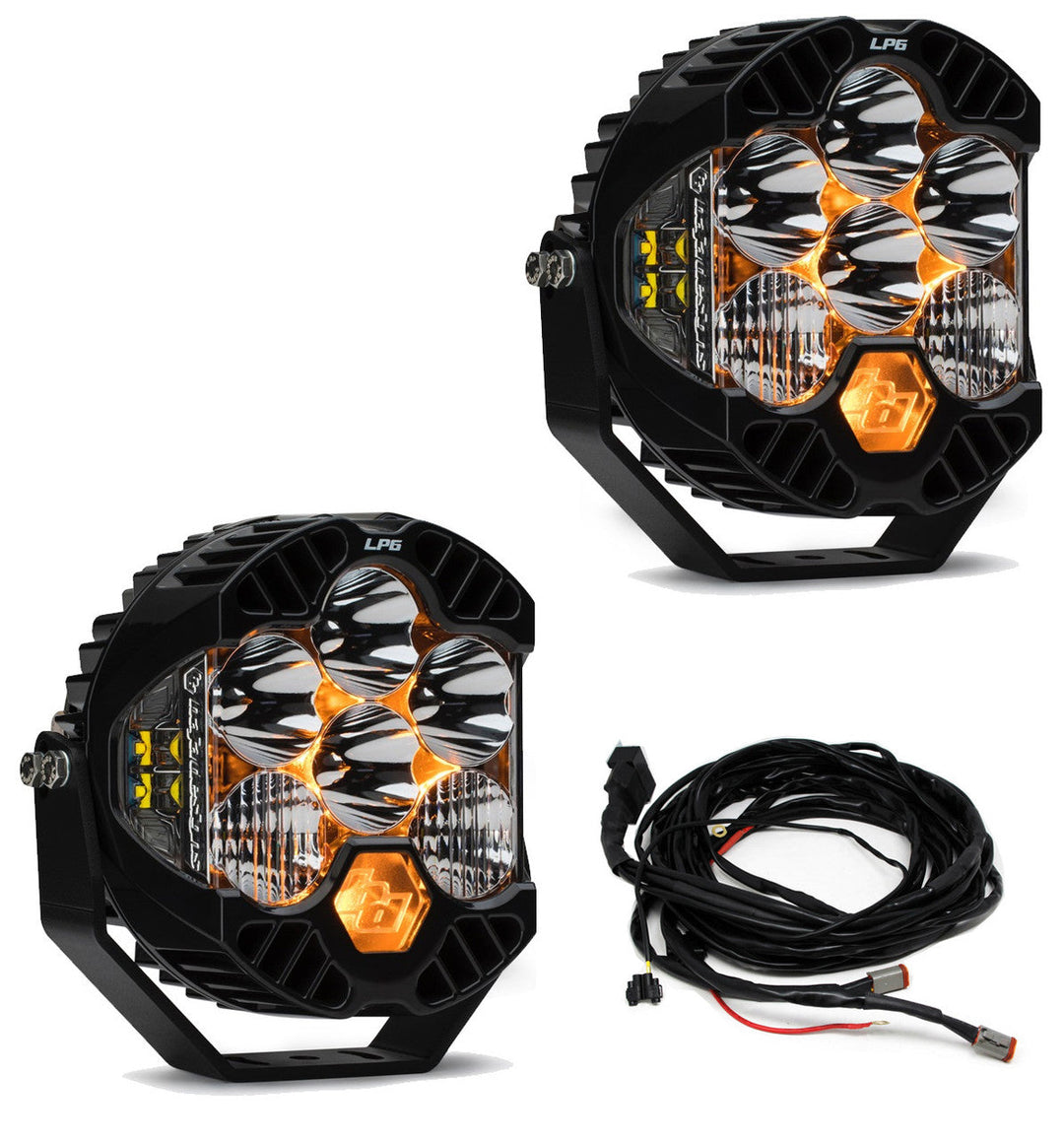 Baja Designs Jeep JL/JT Rubicon Steel Bumper LED Light Kit LP6 – Upfitter