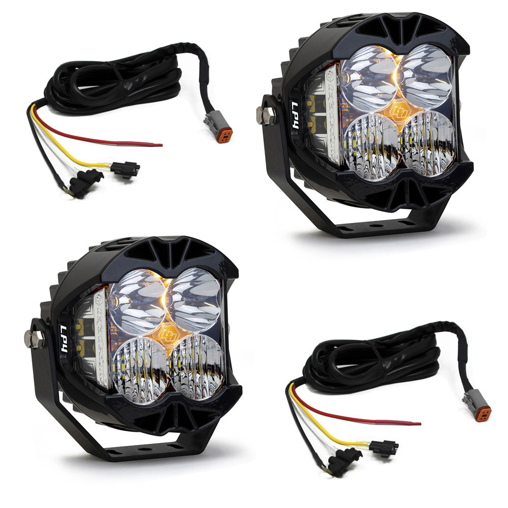 Baja Designs Jeep JL/JT Rubicon Steel Bumper LED Light Kit LP4 – Upfitter