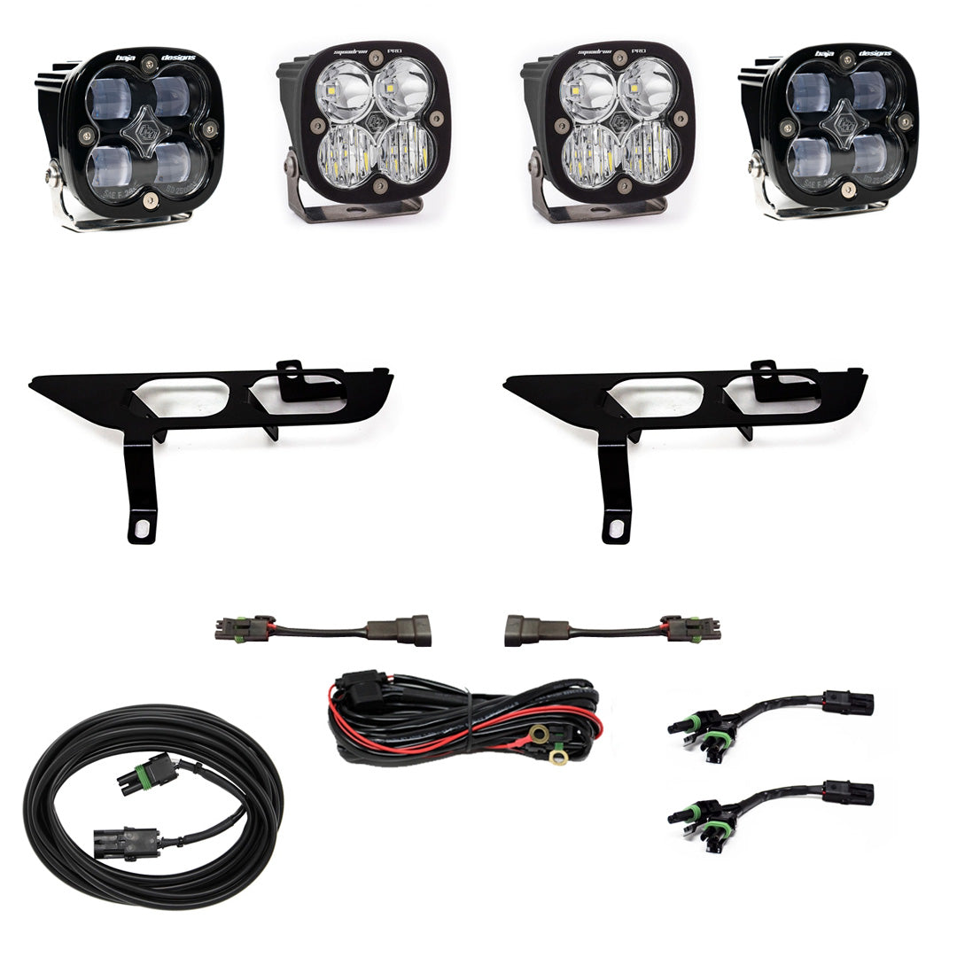 Baja Designs Ford F-150 2021-2026 Fog Pocket Kit SAE Clear/Sport Driving/Combo without DRL – photo 2 of 4