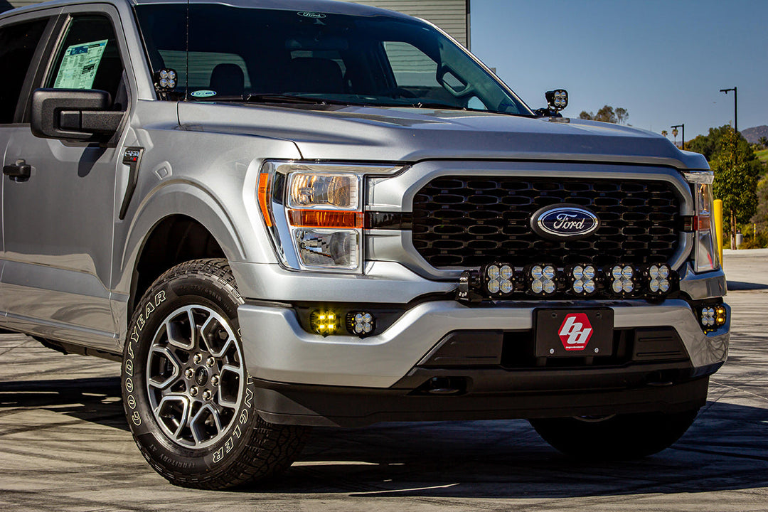 Baja Designs Ford F150 Fog Pocket Kit SAE Amber/Pro DC For 21-Up – photo 2 of 2