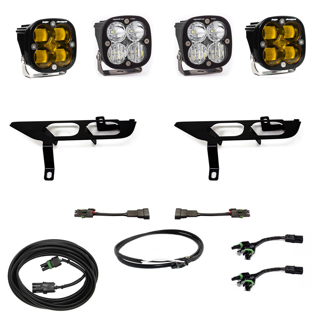 Baja Designs Ford F150 Fog Pocket Kit SAE Amber/Pro DC For 21-Up – photo 1 of 2