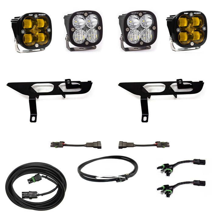 Baja Designs Ford F150 Fog Pocket Kit SAE Amber/Pro DC For 21-Up – photo 1 of 2