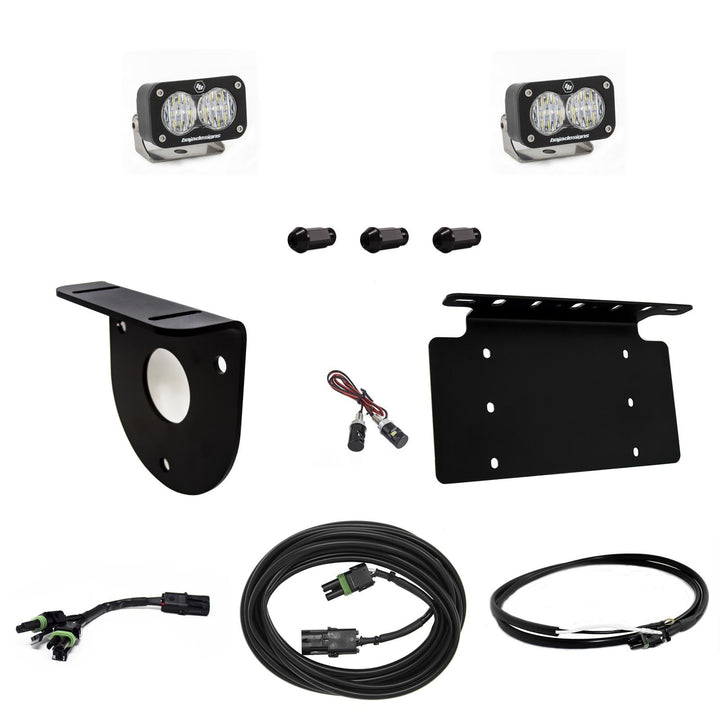 Baja Designs Bronco Dual S2 Sport W/C Reverse Kit w/Lic Plate w/Upfitter 21-Up Ford – photo 1 of 2