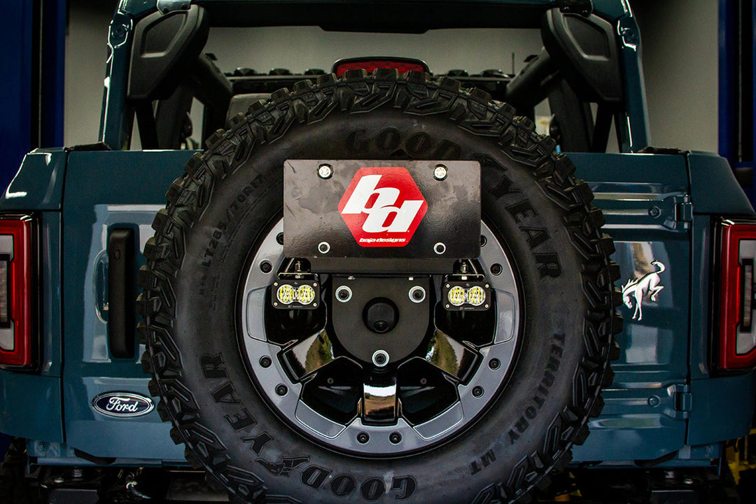 Baja Designs Bronco Dual S2 Sport W/C Reverse Kit w/Lic Plate w/Upfitter 21-Up Ford – photo 2 of 2