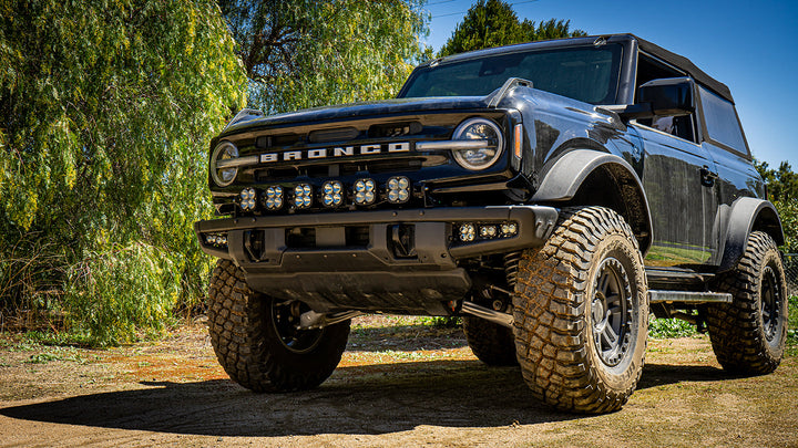 Baja Designs 6 XL Linkable LIght Bar Kit Plastic Bumper Mount w/Upfitter 21-Up Ford Bronco – photo 2 of 2