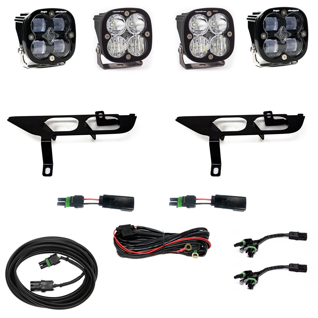 Baja Designs Ford F-150 2021-2026 Fog Pocket Kit SAE Clear/Pro Driving/Combo with DRL – photo 2 of 3