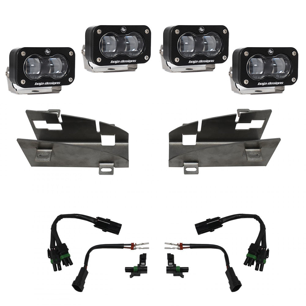 Baja Designs Dodge Ram Rebel/TRX (19-Present) Dual S2 SAE Fog Pocket Kit – photo 1 of 1
