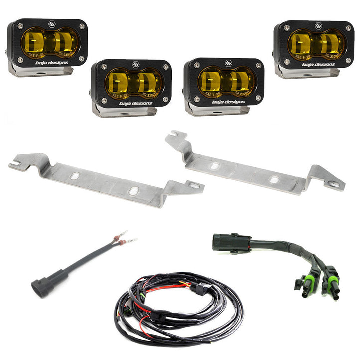 Baja Designs 2023-On Toyota Sequoia S2 SAE OEM FPK Replacement Kit – Baja Amber
