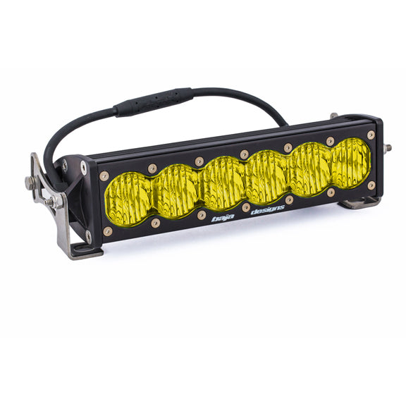 Baja Designs 10 Inch LED Light Bar OnX6 – Wide Cornering, Baja Amber
