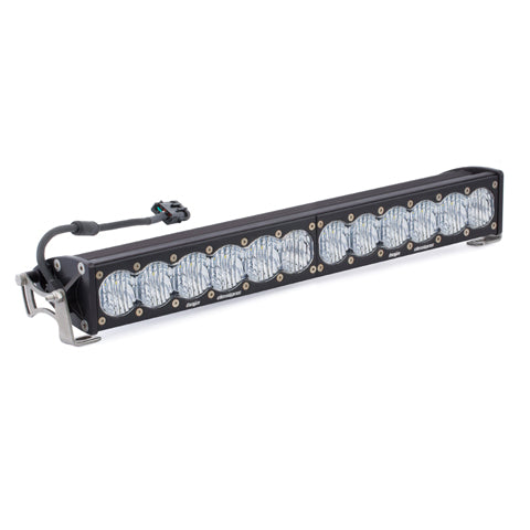 Baja Designs 20 Inch LED Light Bar Single Straight OnX6 – Wide Cornering, Clear