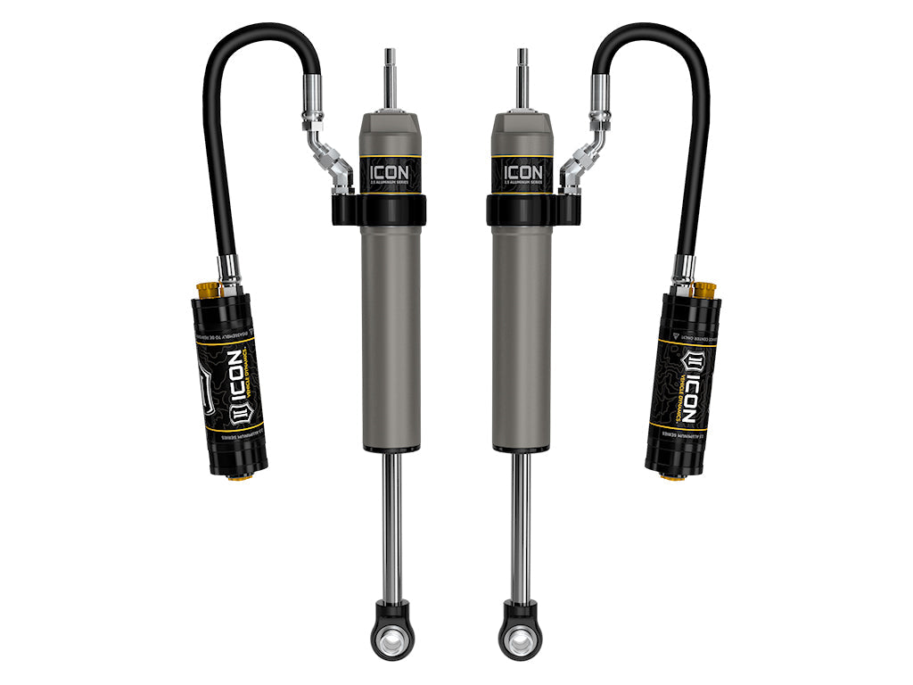 ICON 2025-2026 Toyota 4Runner, 0-3” Lift, Rear, V.S. 2.5 Aluminum Series Shock Absorbers, Remote Reservoir w/ CDCV, Pair — photo 1 of 2