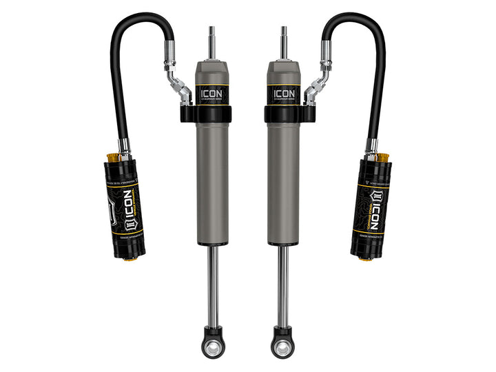 ICON 2025-2026 Toyota 4Runner, 0-3” Lift, Rear, V.S. 2.5 Aluminum Series Shock Absorbers, Remote Reservoir w/ CDCV, Pair — photo 1 of 2