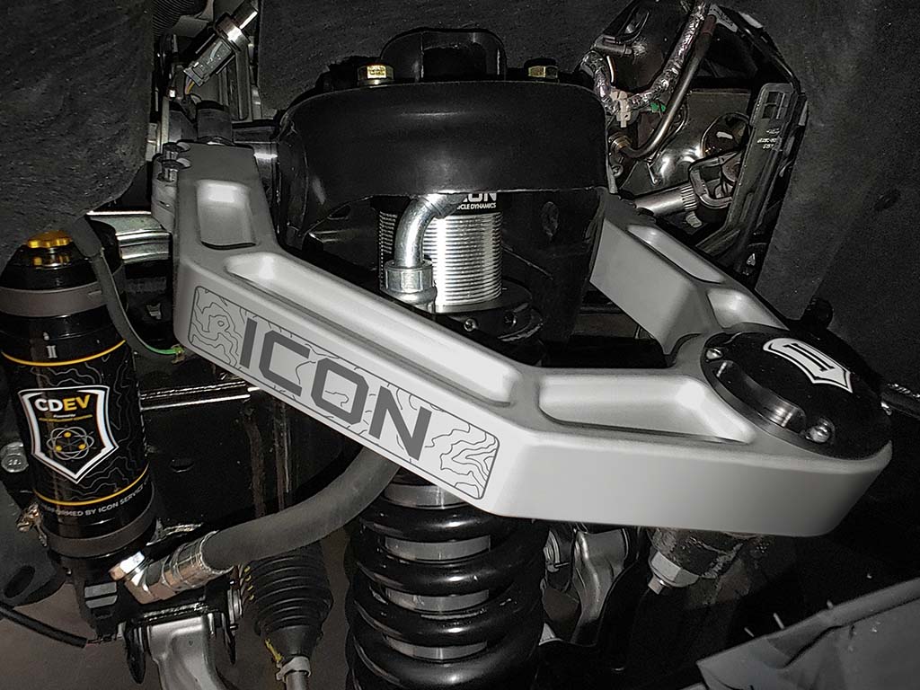 ICON 2021-2026 Ford Bronco, Billet Upper Control Arms with Delta Joint Pro, Kit — photo 1 of 3