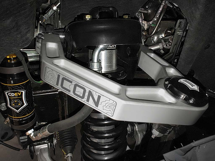 ICON 2021-2026 Ford Bronco, Billet Upper Control Arms with Delta Joint Pro, Kit — photo 1 of 3