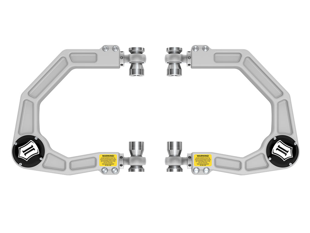 ICON 2021-2026 Ford Bronco, Billet Upper Control Arms with Delta Joint Pro, Kit — photo 3 of 3