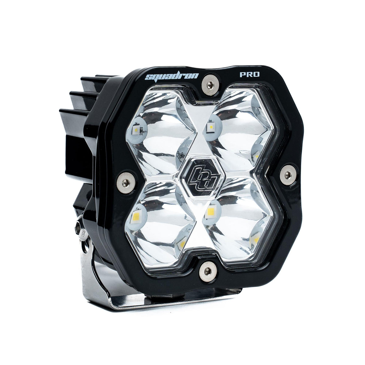 Baja Designs Squadron 2.0 Pro Black LED Auxiliary Light Pod Universal – Spot, Clear