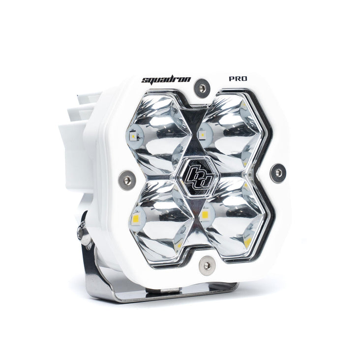 Baja Designs Squadron 2.0 Pro White LED Auxiliary Light Pod Universal – Spot, Clear