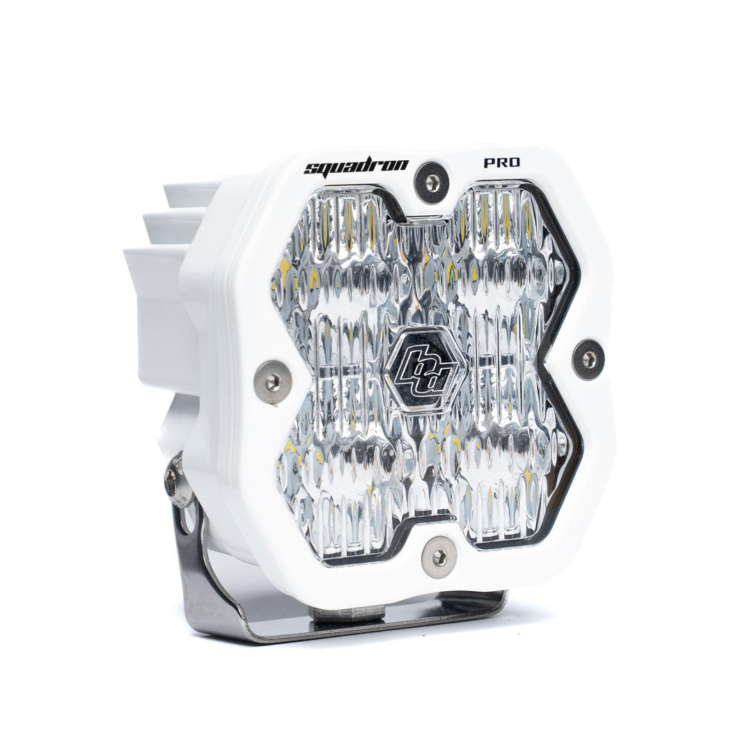 Baja Designs Squadron 2.0 Pro White LED Auxiliary Light Pod Universal – Wide Cornering, Clear