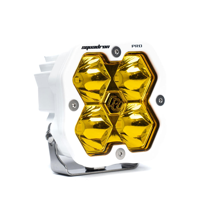 Baja Designs Squadron 2.0 Pro White LED Auxiliary Light Pod Universal – Spot, Baja Amber