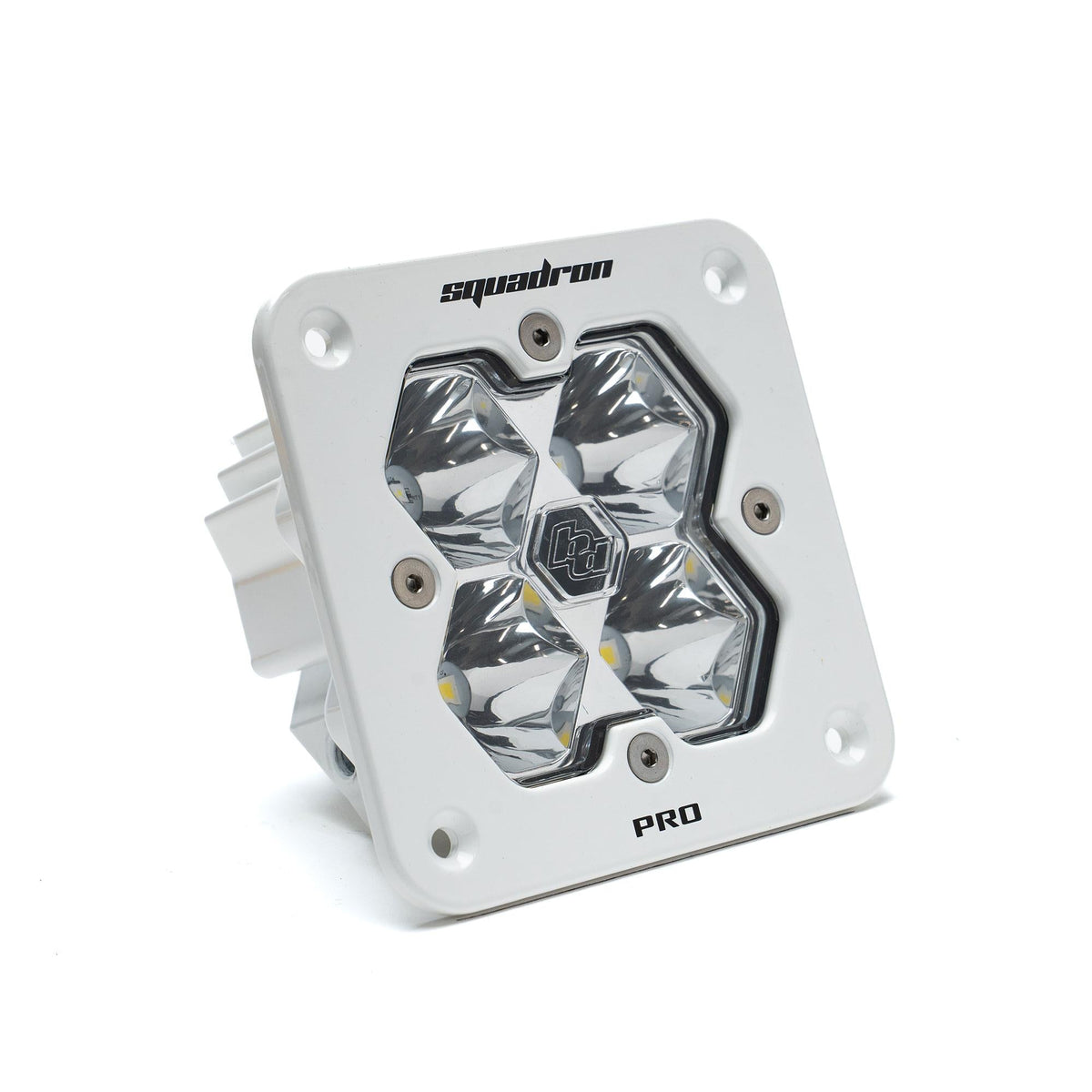 Baja Designs Squadron 2.0 Pro White Flush Mount LED Auxiliary Light Pod Universal – Spot, Clear
