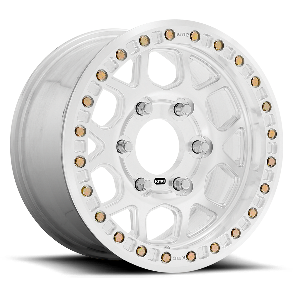 KMC KM444 Mesa Forged Beadlock Wheel Raw Machined