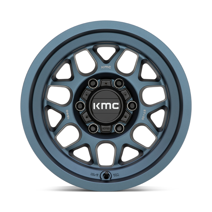 KMC KM725 Terra Wheel Metallic Blue
